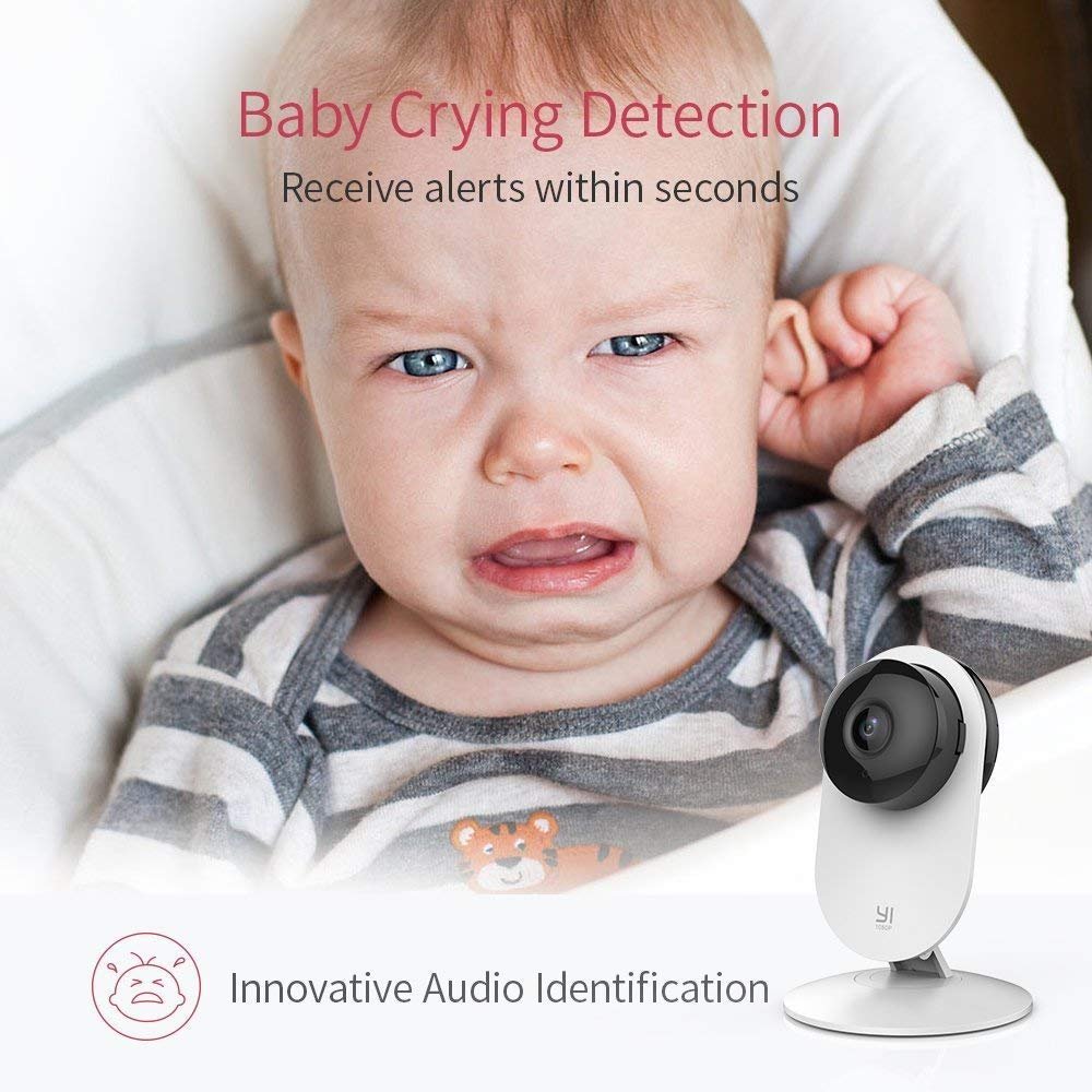 Yi Thuis Camera 1080P Hd Draadloze Ip Cam Kantoor/Baby/Huisdier Monitor Security Surveillance Systeem Eu Edition cloud Service