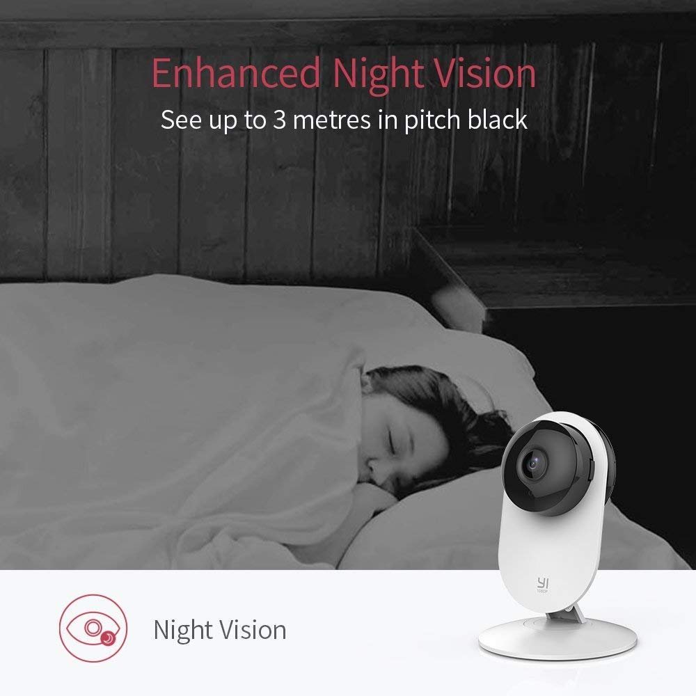 Yi Thuis Camera 1080P Hd Draadloze Ip Cam Kantoor/Baby/Huisdier Monitor Security Surveillance Systeem Eu Edition cloud Service