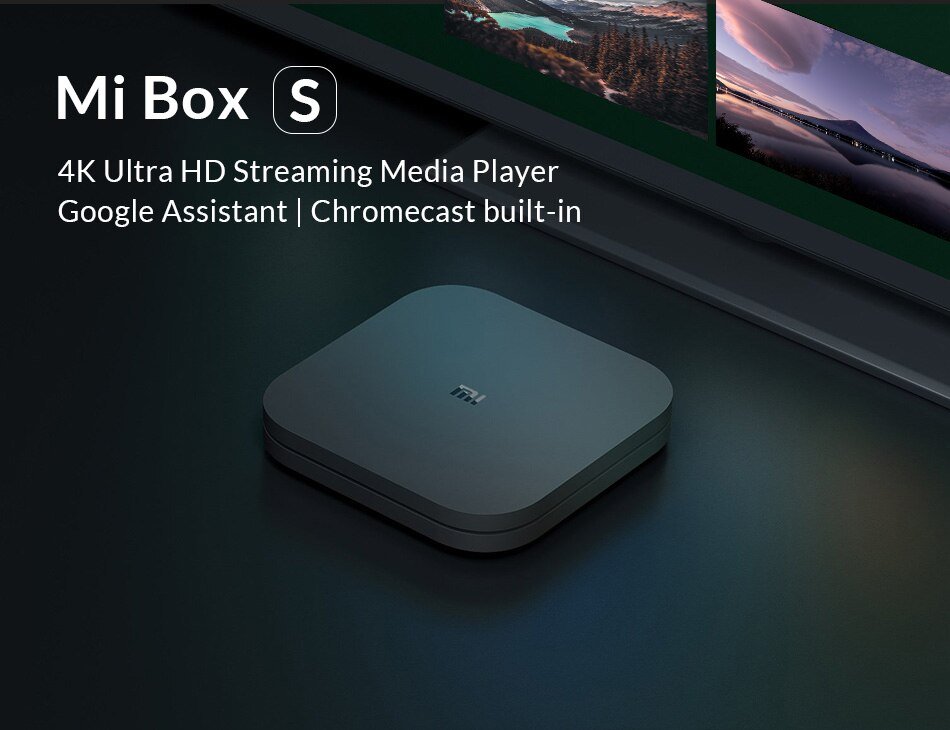 Originele Global Xiaomi Mi Tv Box S 4K Ultra Hd Android Tv 9.0 Hdr 2G 8G Wifi google Cast Netflix Smart Tv Mi Doos 4 Media Player