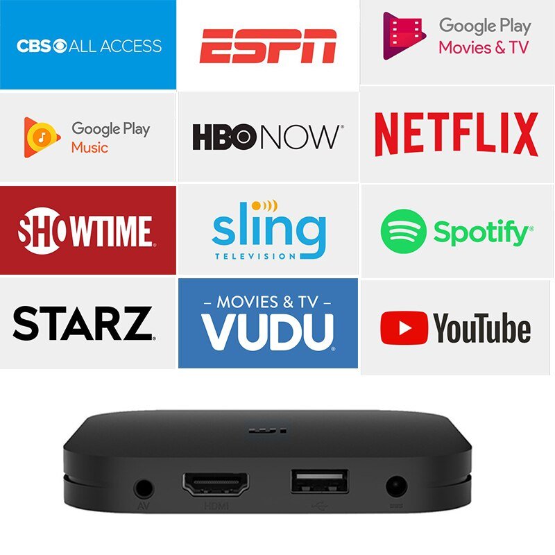 Global Versie Xiaomi Mi Tv Box S 4K Ultra Hd Android Tv 9.0 Hdr 2Gb 8Gb Wifi google Cast Netflix Smart Tv Mi Doos 4 Media Player