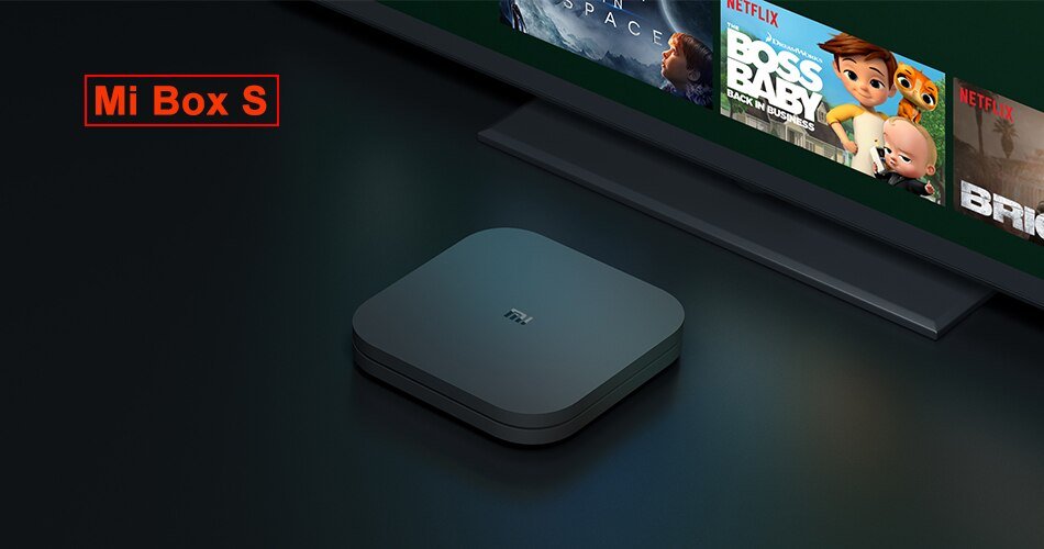 Global Versie Xiaomi Mi Tv Box S 4K Ultra Hd Android Tv 9.0 Hdr 2Gb 8Gb Wifi google Cast Netflix Smart Tv Mi Doos 4 Media Player