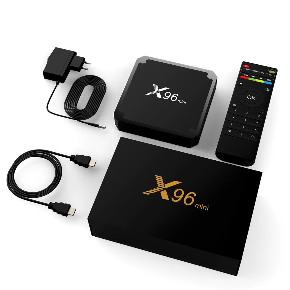 DQiDianZ X96mini nieuwe Android 9.0X96 mini Smart TV BOX S905W Quad Core ondersteuning 2.4G Draadloze WIFI media box Set-Top Box