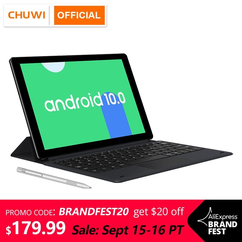 Chuwi Hipad X 10.1 Inch Android 10 Tablet Pc Helio MT6771 Octa Core LPDDR4X 6Gb 128G Ufs 2.1 tablet 4G Lte Gps