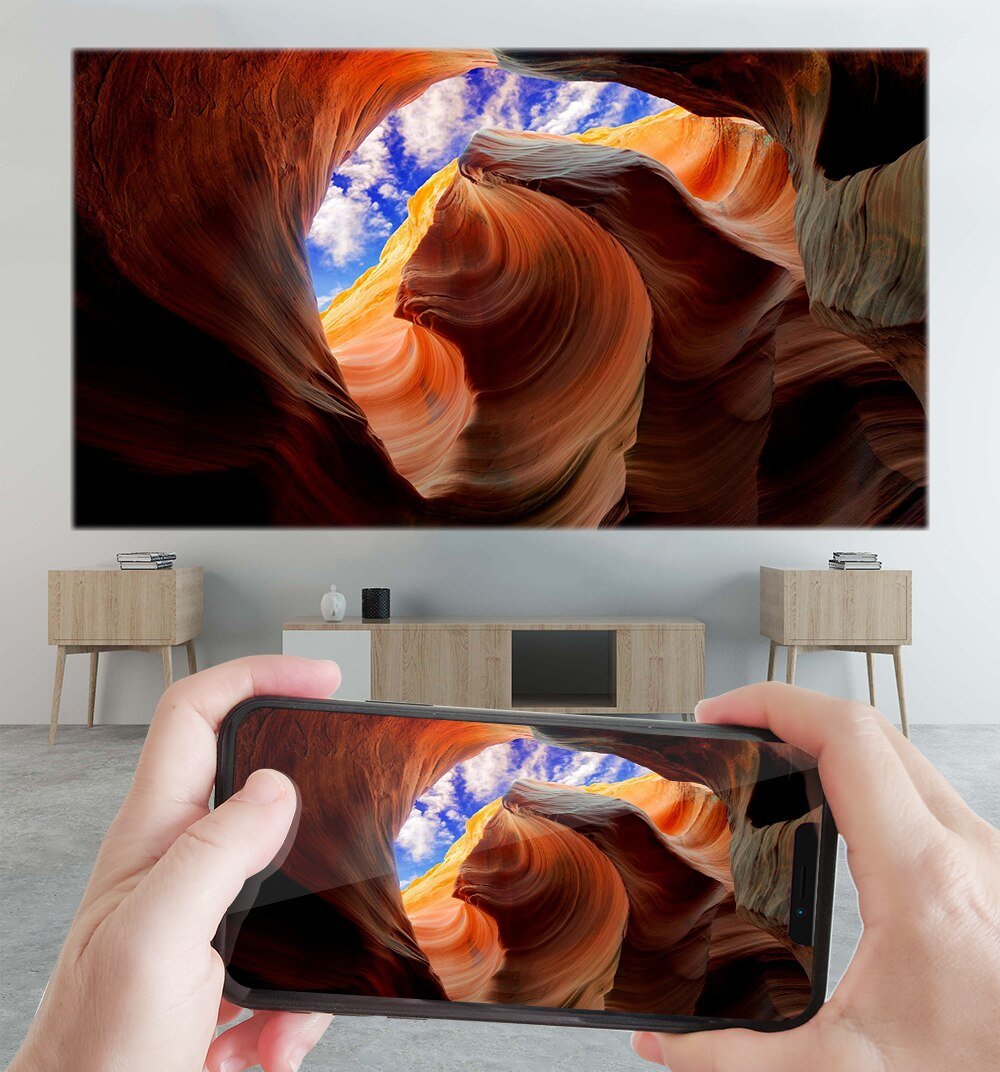 Alston C6 Mini 4K Dlp Android 9.0 Projector Wifi Bluetooth 4.0 Draagbare Outdoor Movie Video Home Cinema Ondersteuning Miracast airplay Alston C6 Mini 4K Dlp Android 9.0 Projector Wifi Bluetooth 4.0 Draagbare Outdoor Movie Video Home Cinema Ondersteuning Miracast airplay