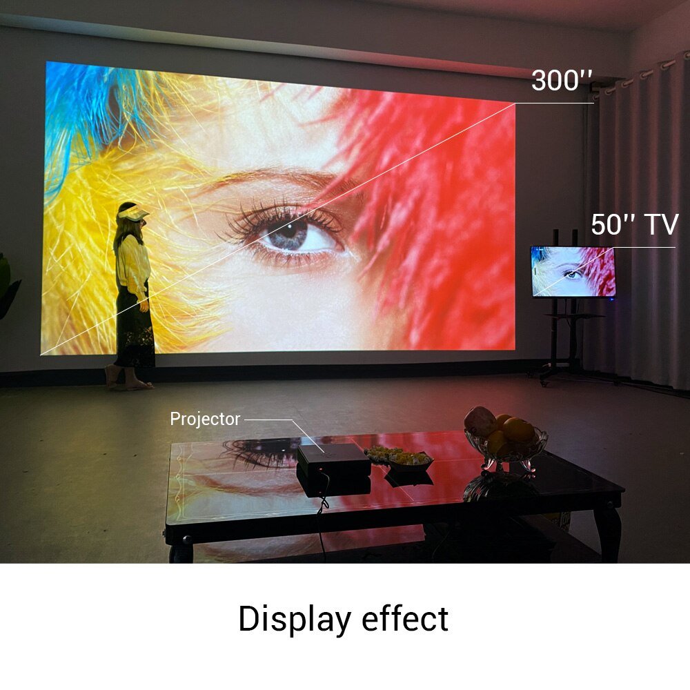 BYINTEK U30 Pro Mini 3D 4K Android Smart Wifi 300Inch Draagbare Laser Led Dlp Projector Voor Smartphone Cinema
