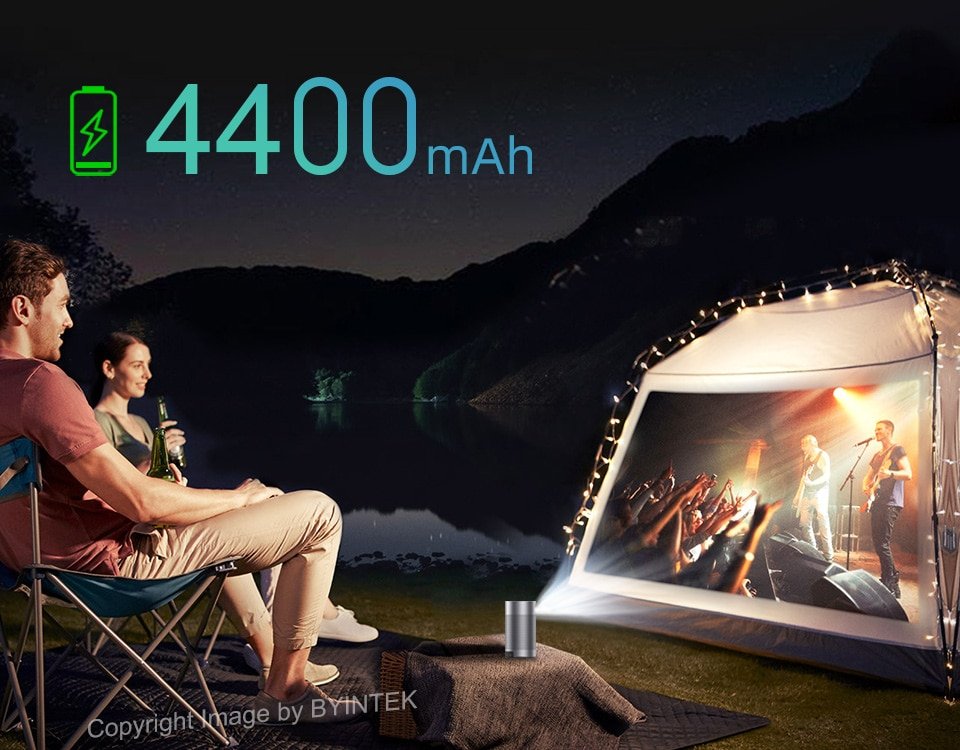 Byintek P7 Pocket Draagbare Pico Smart Android Wifi 1080P Video Hd Laser Led Dlp Mini Projector 4K Beamer voor 3D Full Hd Cinema