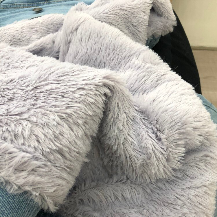 Thickened Fleece-lined Short Denim Jacket Women Artifical Fur Collar Hooded Chaqueta Mujer Veste Femme Winter Warm Coat