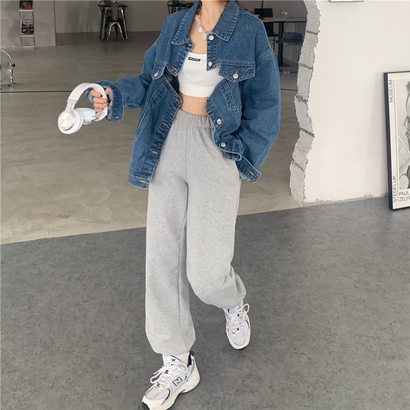 Denim Coat Hollow Out Backless Split Single-breasted Casual Loose Long-sleeved Denim Jacket Vintage Jeans Coats Designer