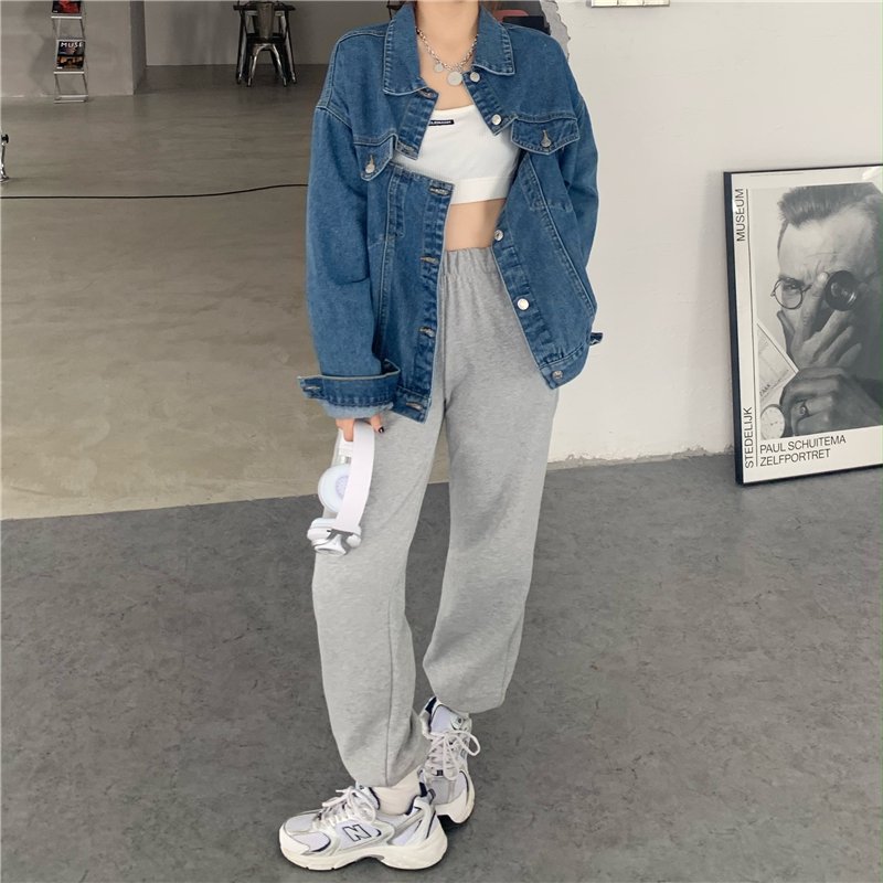 Denim Coat Hollow Out Backless Split Single-breasted Casual Loose Long-sleeved Denim Jacket Vintage Jeans Coats Designer