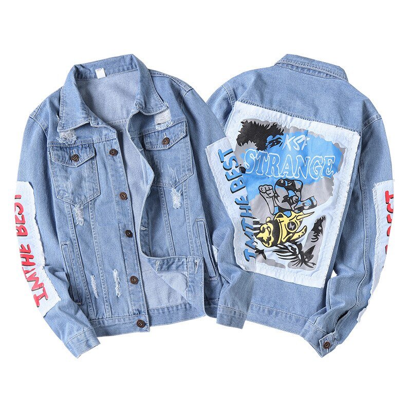 fashion Solid Casual Slim Mens Denim Jacket Plus Size3XL Bomber Jacket Men High Quality Cowboy Men's Jean Jacket Chaqueta Hombre