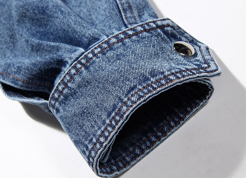 TWOTWINSTYLE Casual Denim Jacket For Women Lapel Long Sleeve Pocket Loose Jackets Female 2020 Autumn Fashion New Tide Clothing