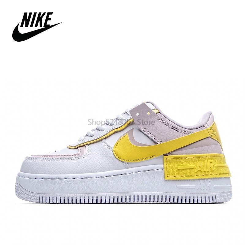 Original Nike WMNS Air Force 1 Shadow  Women's Sports Shoes Size 36-39 CI0919-107