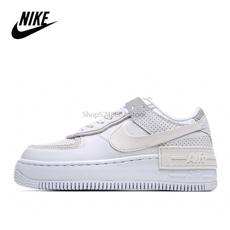 Original Nike WMNS Air Force 1 Shadow  Women's Sports Shoes Size 36-39 CI0919-107