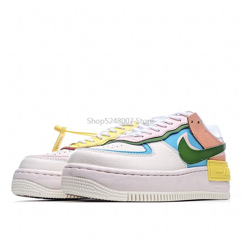 Original Nike WMNS Air Force 1 Shadow  Women's Sports Shoes Size 36-39 CI0919-107