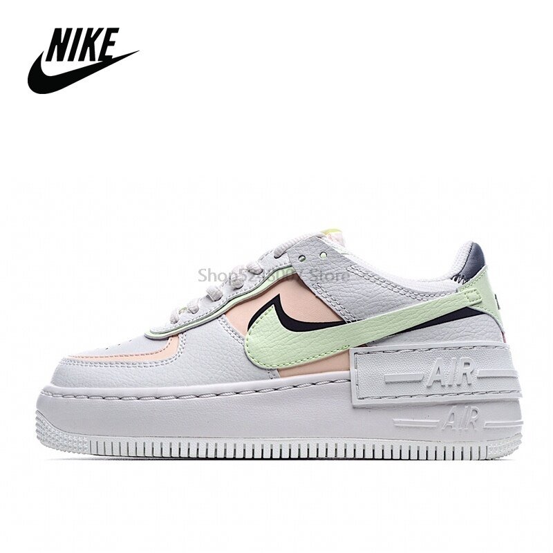 Original Nike WMNS Air Force 1 Shadow  Women's Sports Shoes Size 36-39 CI0919-107