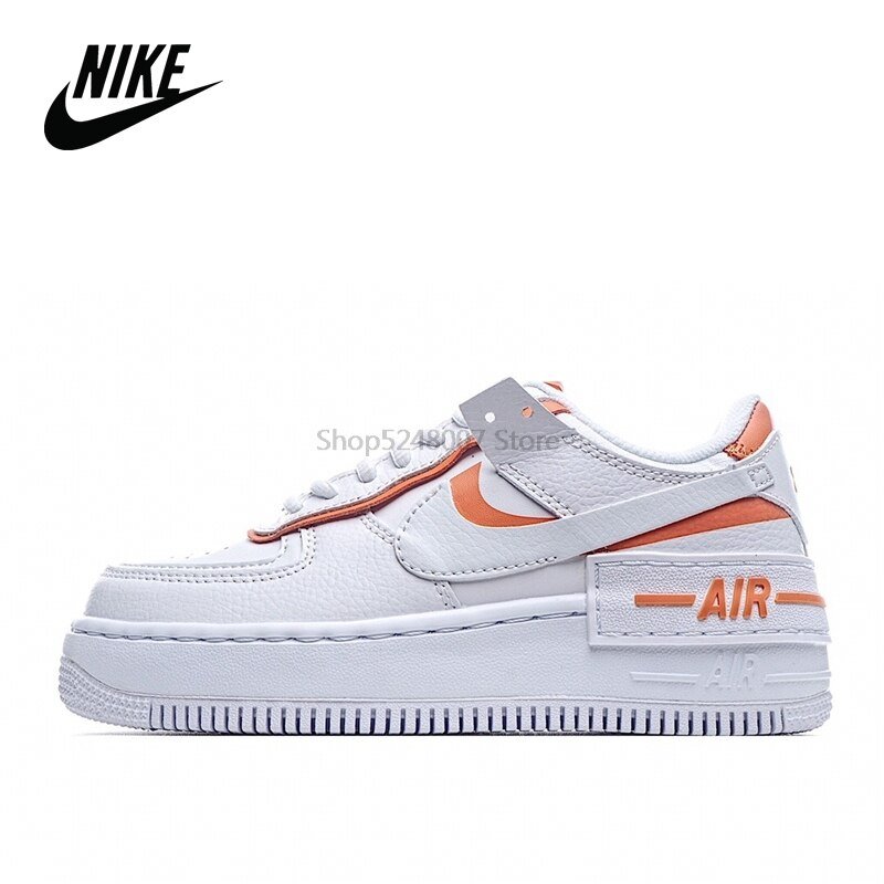 Original Nike WMNS Air Force 1 Shadow  Women's Sports Shoes Size 36-39 CI0919-107