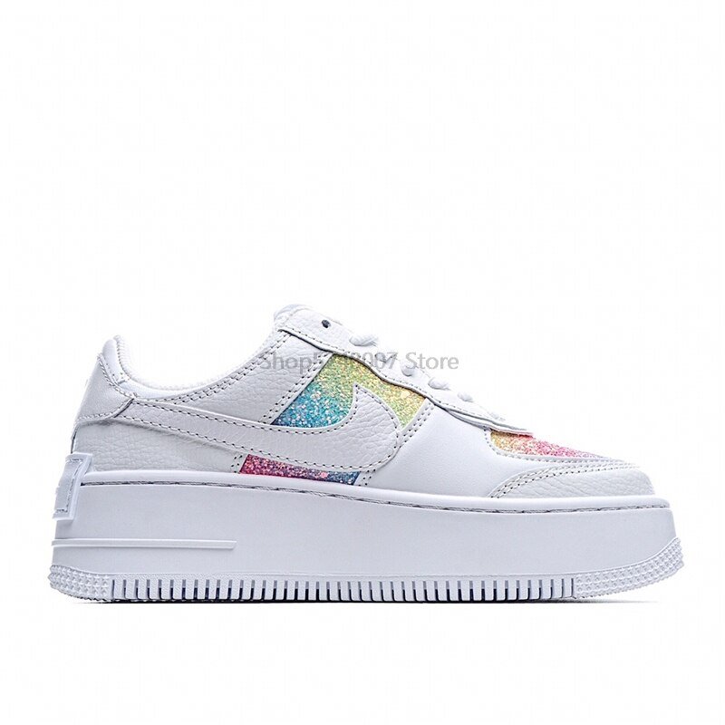 Original Nike WMNS Air Force 1 Shadow  Women's Sports Shoes Size 36-39 CI0919-107