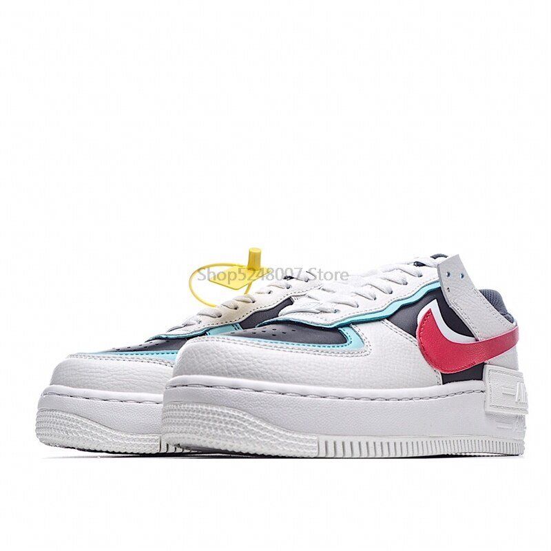 Original Nike WMNS Air Force 1 Shadow  Women's Sports Shoes Size 36-39 CI0919-107