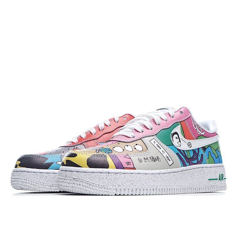 NIKE Ruohan Wang x Nike Air Force 1 Low 2020 Women’s Low Top Sneakers Size 36-40 CZ3990-900 NIKE Ruohan Wang x Nike Air Force 1 Low 2020 Women's Low Top Sneakers Size 36-40 CZ3990-900