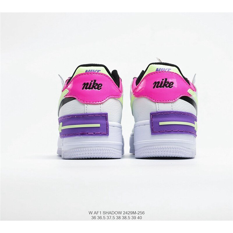 Nike WMNS Air Force 1 Shadow Tropical Twist Air Force One Lightweight Increase and Low Help Women's Size 36-40