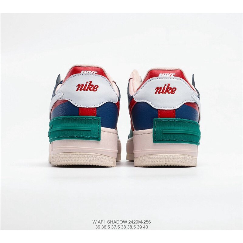 Nike WMNS Air Force 1 Shadow Tropical Twist Air Force One Lightweight Increase and Low Help Women's Size 36-40