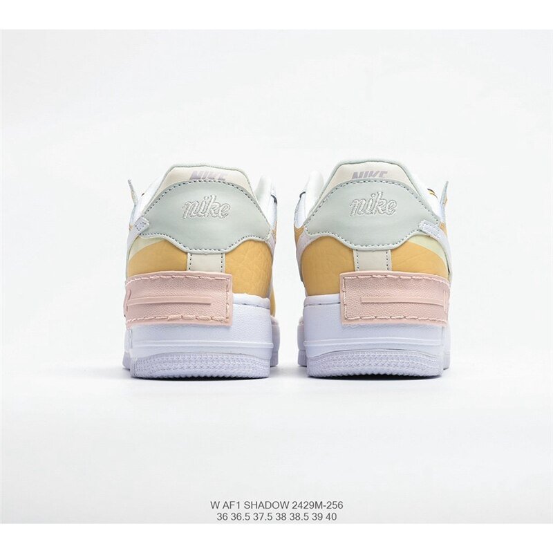 Nike WMNS Air Force 1 Shadow Tropical Twist Air Force One Lightweight Increase and Low Help Women's Size 36-40