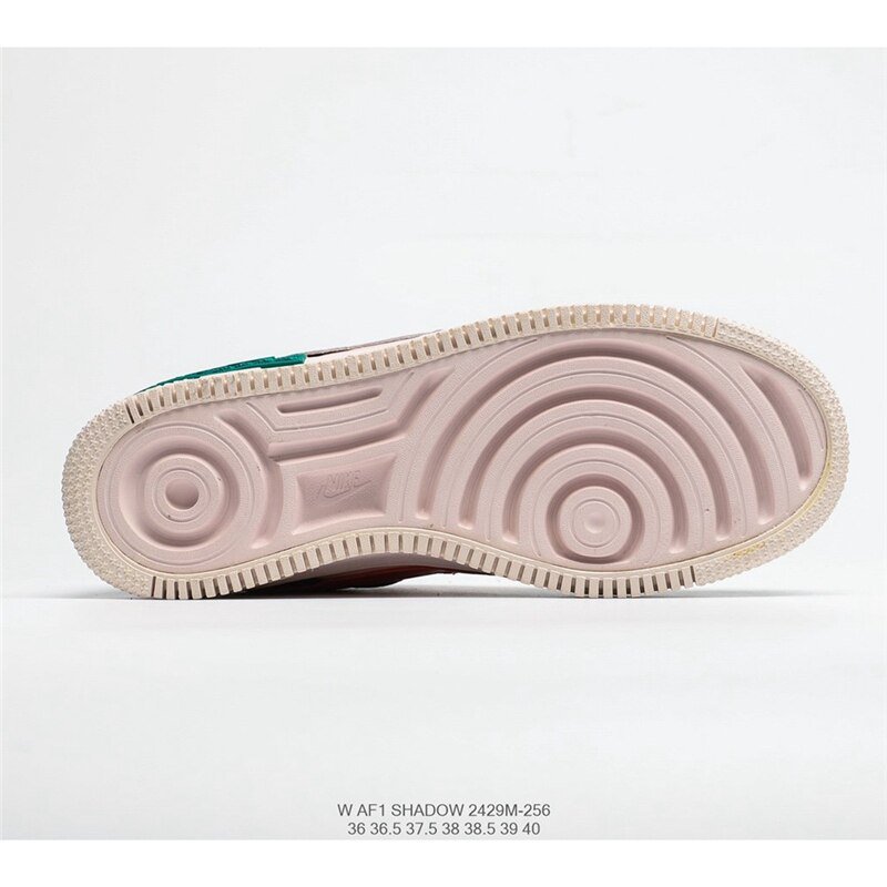 Nike WMNS Air Force 1 Shadow Tropical Twist Air Force One Lightweight Increase and Low Help Women's Size 36-40