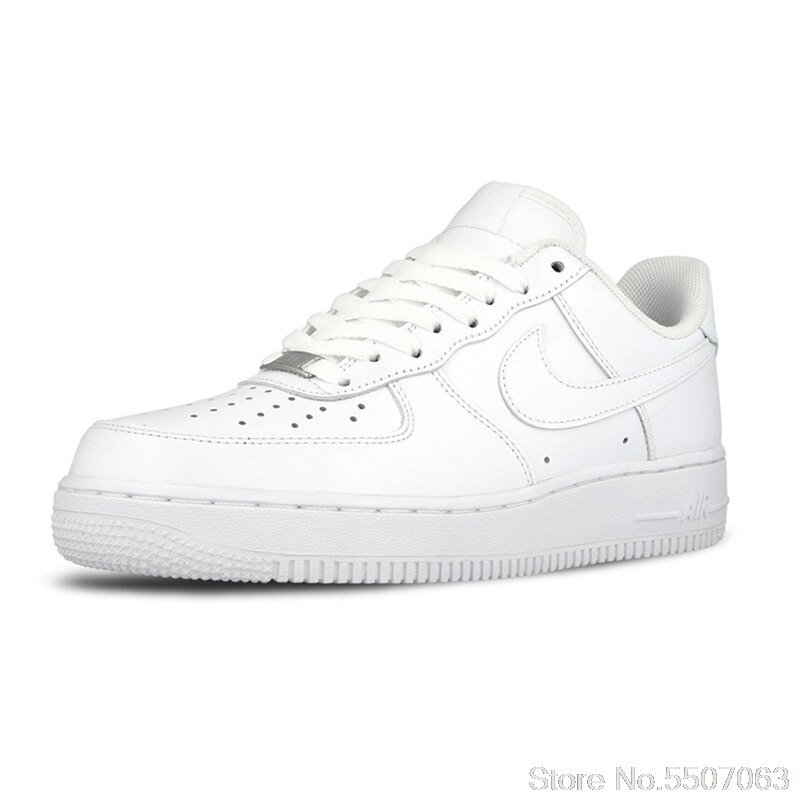 Original Authentic Nike AIR FORCE 1 AF1 Men's Skateboard Shoes Outdoor Fashion Classic Sports Shoes Breathable  315122-111