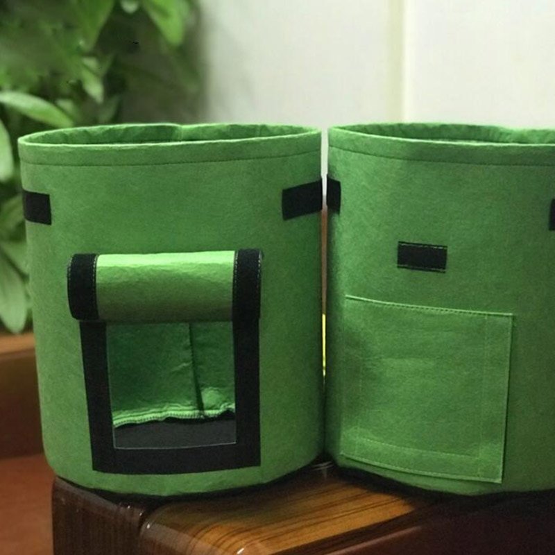 3 size Plant Grow Bags home garden Potato pot greenhouse Vegetable Growing Bags Moisturizing jardin Vertical Garden Bag tools