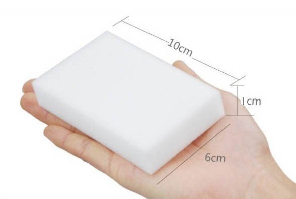 100pcs 100 x 60 x 10mm  Melamine Sponge Magic Sponge High Density Eraser Home Cleaner Cleaning Sponges for dish Kitchen