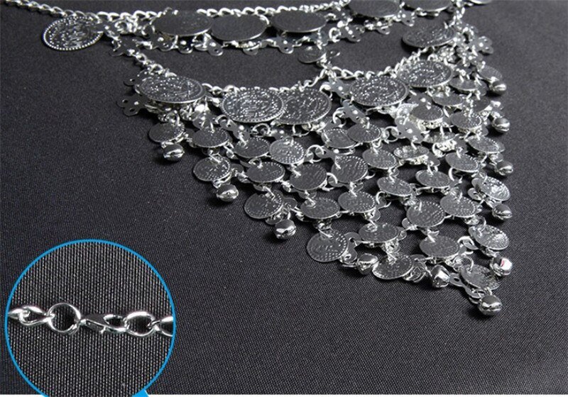 Women's Dripping Metal Headpiece Egyptian Queen Cleopatra Headpiece For Show Gold Headdress Chain Jewelry