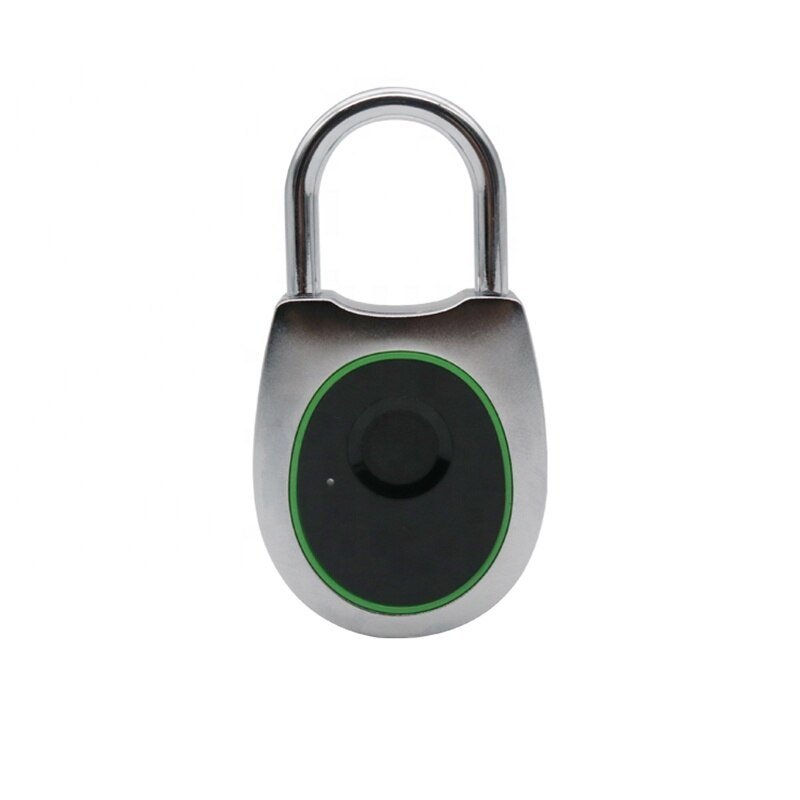 Draagbare Smart Vingerafdruk Slot Elektrische Biometrische Deurslot Usb Oplaadbare IP65 Waterdichte Thuis Deur Zak Bagage Case Lock