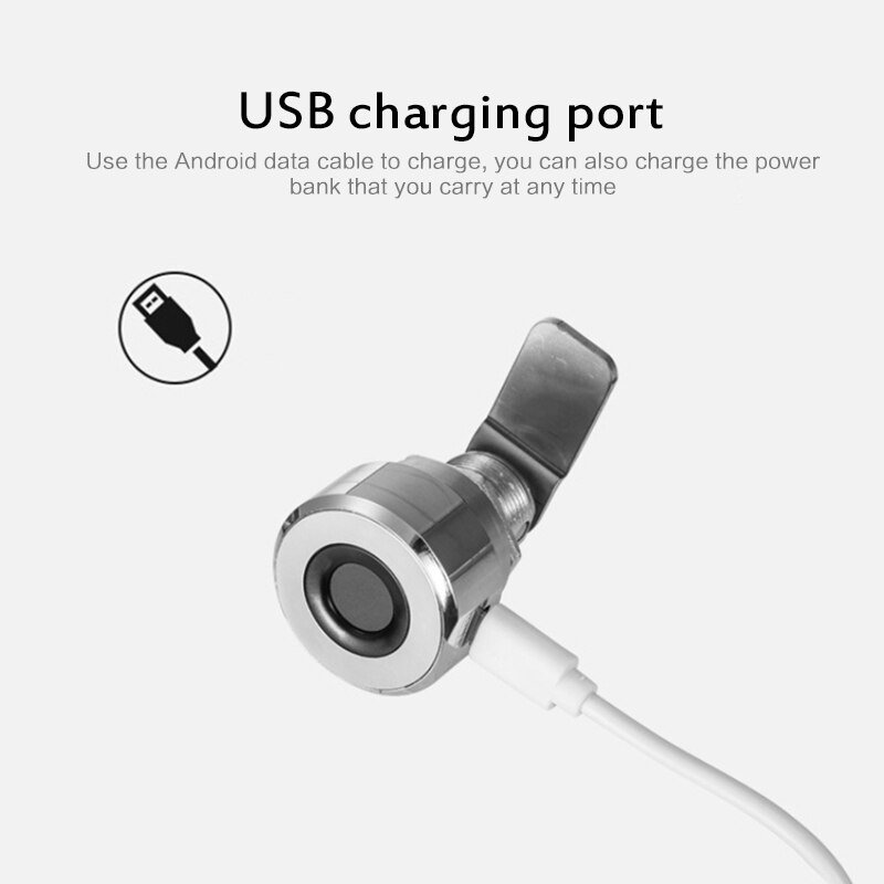 1Pcs Vingerafdruk Slot 0.5 Tweede Quick Unlock Lade Digitale Lock Smart Keyless Hangsloten Deur Usb Oplaadbare Familie Veiligheid