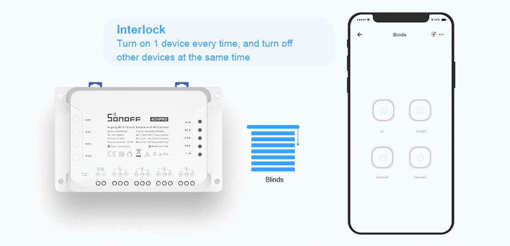 Sonoff 4CH R3 Wifi Schakelaar 4 Gang Diy Smart Switch App Afstandsbediening Schakelaar Draadloze Smart Home Controller Werkt Met Alexa goole Thuis