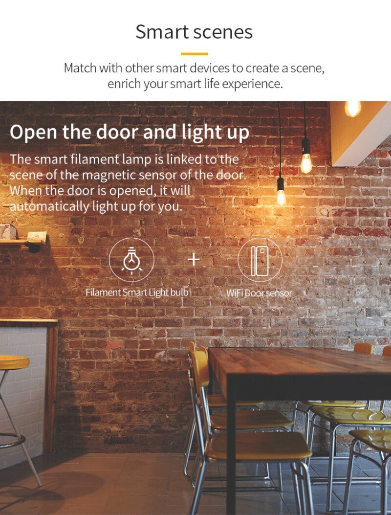 Wifi Slimme Lamp 7.5W 220V E27 Led Rgb Lamp Werkt Met Alexa/Google Thuis En Ewelink app Afstandsbediening Wit Dimbare Lamp