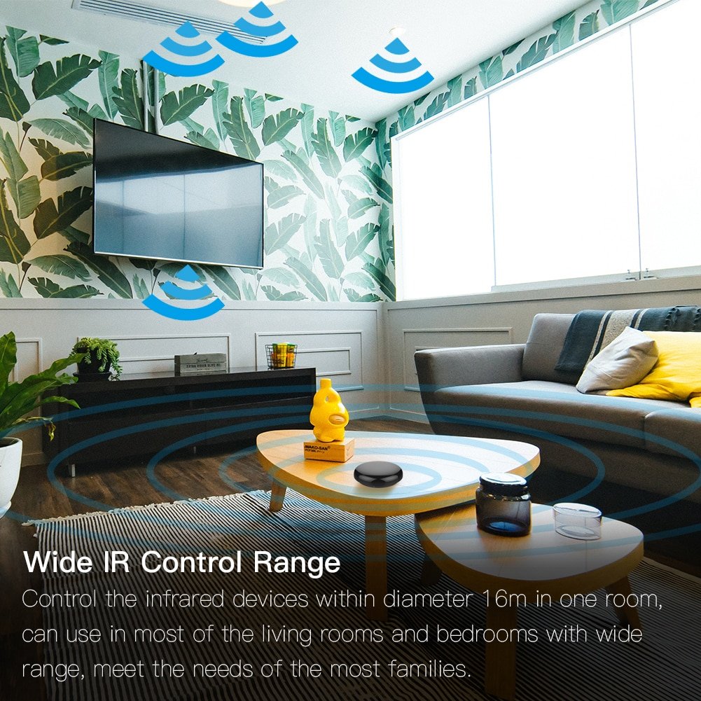 Wifi Ir Control Hub Smart Home Blaster Infrarood Draadloze Afstandsbediening Via Smart Leven Tuya App Werken Met Alexa Google thuis