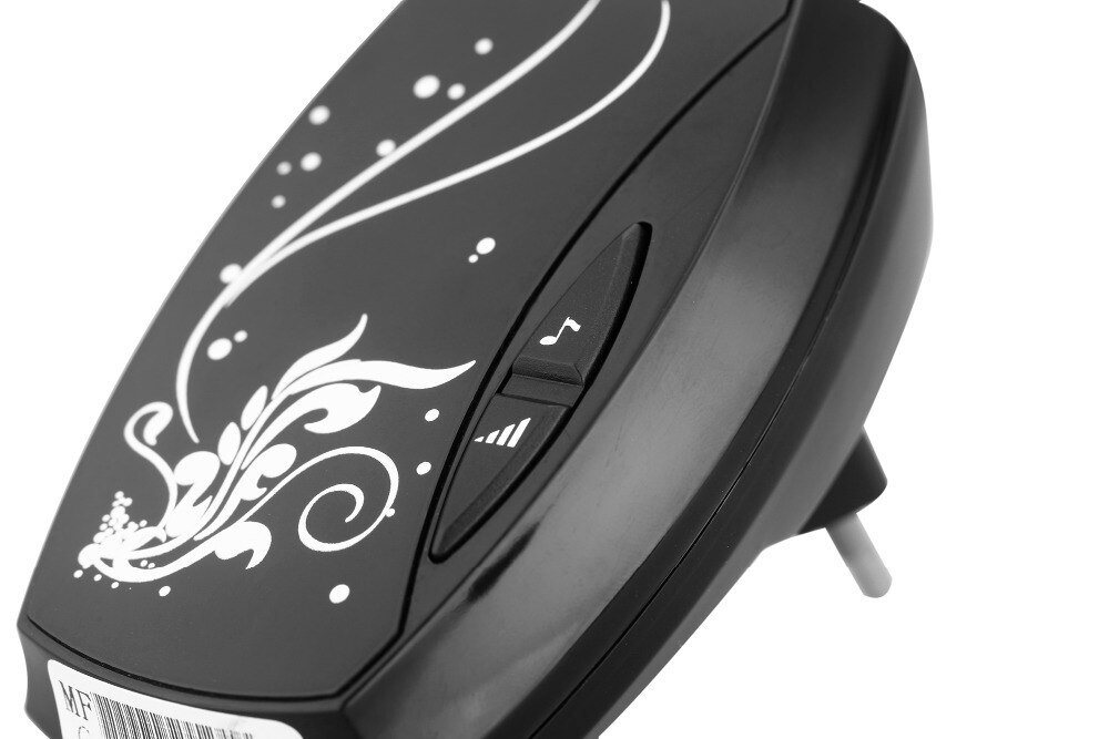 Waterdichte Draadloze Deurbel Met 36 Chimes Enkele Ontvanger Eu/Us Plug Plug-In Type Deurbel Draadloze Smart home Deurbellen