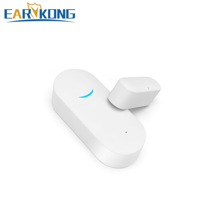 Tuya Smart Wifi Deur Sensor Deur Open/Gesloten Detectoren Wifi Home Alarm Compatibel Met Alexa Google Home Tuya App