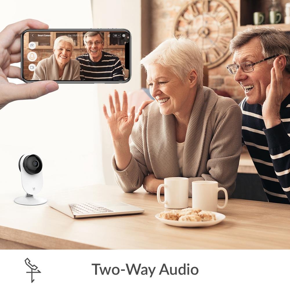 Yi 1080P Thuis Camera Indoor Security Camera Surveillance Systeem Met Nachtzicht Voor Thuis/Kantoor Monitor Wit Yi 1080P Thuis Camera Indoor Security Camera Surveillance Systeem Met Nachtzicht Voor Thuis/Kantoor Monitor Wit