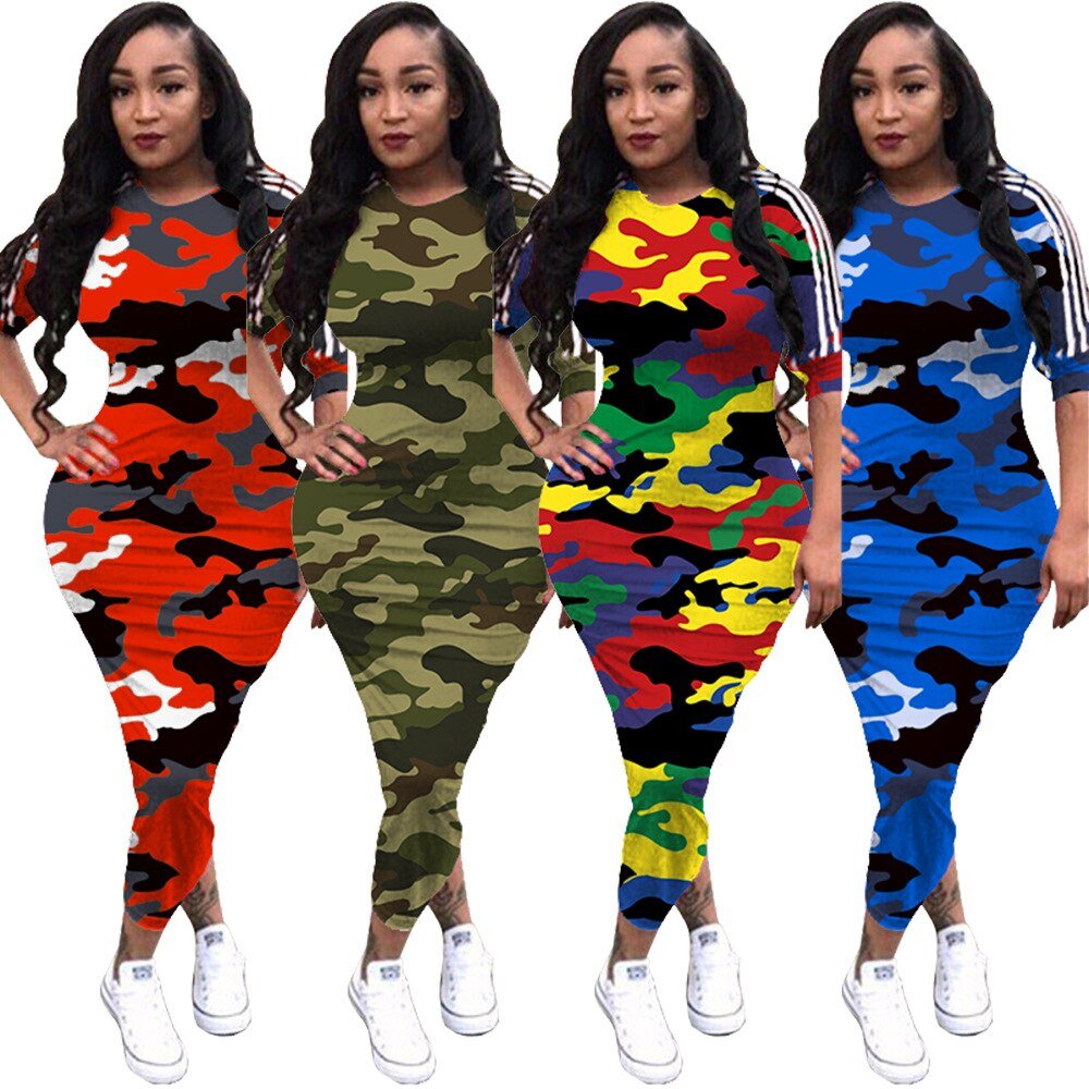 VAZN Autumn Hot Fashion 2018 Women Solid 6-Colors Dress Casual O-Neck Half Sleeve Dress Ladies Bodycon Hollow Out Dress SY8221