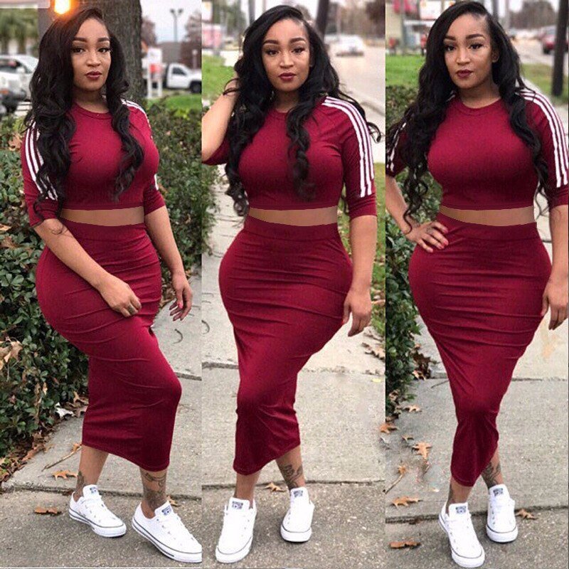 VAZN Autumn Hot Fashion 2018 Women Solid 6-Colors Dress Casual O-Neck Half Sleeve Dress Ladies Bodycon Hollow Out Dress SY8221