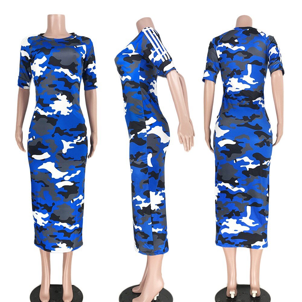 VAZN Autumn Hot Fashion 2018 Women Solid 6-Colors Dress Casual O-Neck Half Sleeve Dress Ladies Bodycon Hollow Out Dress SY8221