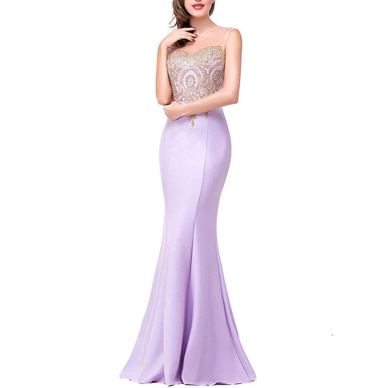 OTEN Elegant Mermaid Sleeveless Party Dresses Women 2019 Summer Patchwork Slim Sexy Evening Patch O-Neck Robe Female Temperament