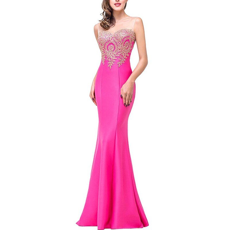 OTEN Elegant Mermaid Sleeveless Party Dresses Women 2019 Summer Patchwork Slim Sexy Evening Patch O-Neck Robe Female Temperament