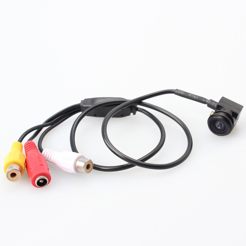 Free Shipping!HD 600TVL 720*480 30fps FPV Security Mini CCTV Camera Audio Wide Angle 140 degree For Drone FPV