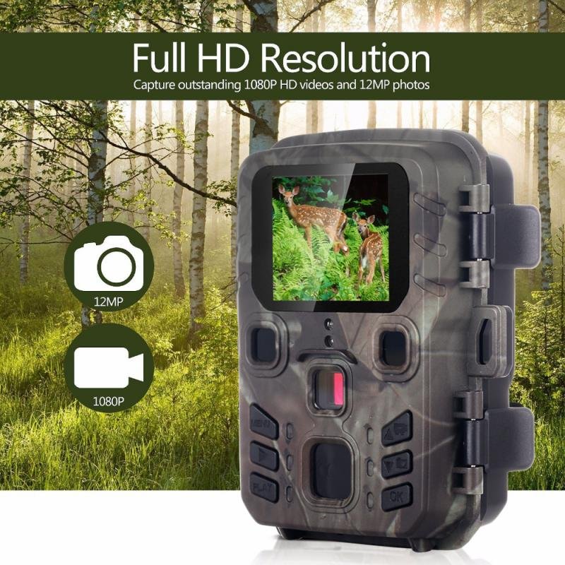 Hunting Camera Photo Trap 12MP 1080P Trail Hunting Camera Wildcamera Wild Surveillance Mini301Night Version Wildlife for Outdoor Hunting Camera Photo Trap 12MP 1080P Trail Hunting Camera Wildcamera Wild Surveillance Mini301Night Version Wildlife for Outdoor