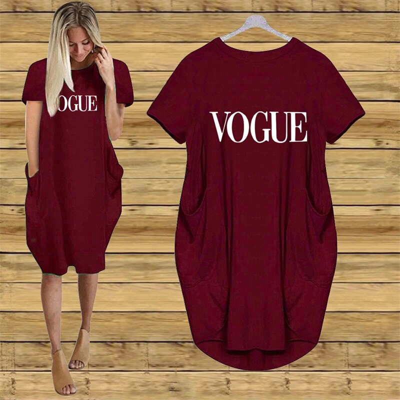 Casual summer womens dresses pink bing VOGUE black pocket dress cotton midi oversize plus size 5XL streetwear fall robes jurk Casual summer womens dresses pink bing VOGUE black pocket dress cotton midi oversize plus size 5XL streetwear fall robes jurk