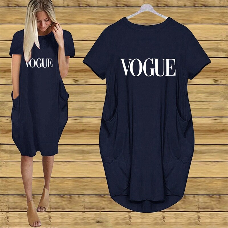 Casual summer womens dresses pink bing VOGUE black pocket dress cotton midi oversize plus size 5XL streetwear fall robes jurk Casual summer womens dresses pink bing VOGUE black pocket dress cotton midi oversize plus size 5XL streetwear fall robes jurk