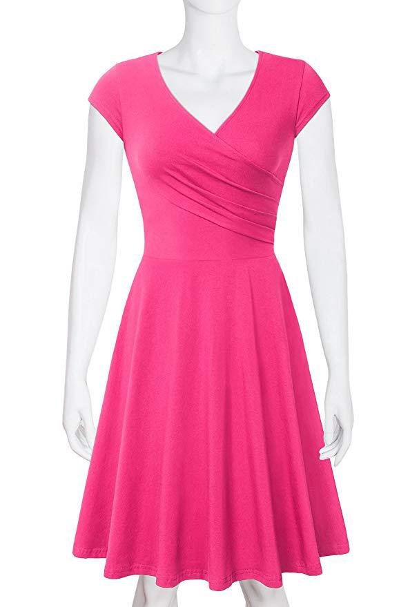 SINGRAIN Summer women dresses 2019 V-neck bodycon casual dress elastic cotton sexy sundress beach holiday plus size party dresse