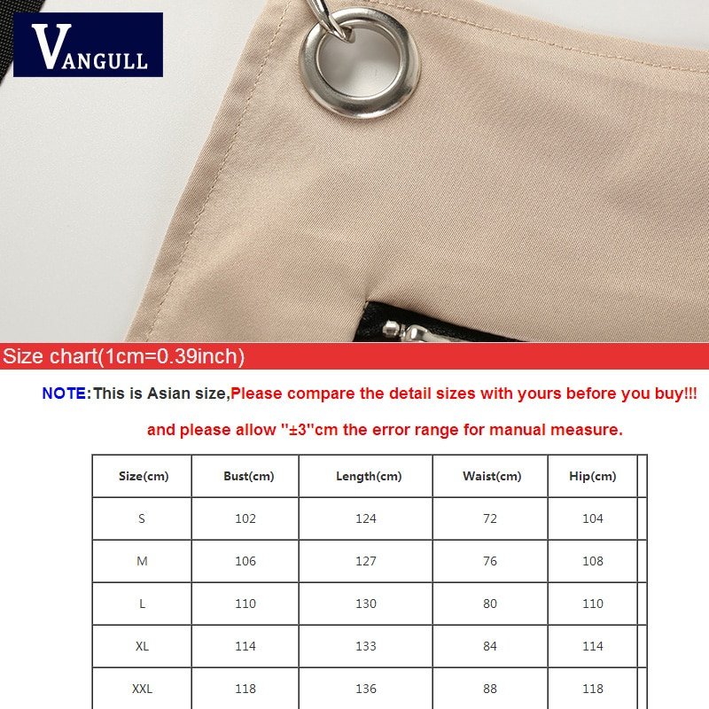 Vangull New Khaki Rompers Womens Jumpsuit Long Elegant Zipper Pockets Sleeveless Adjusted Strap High Waist Cotton Fashion Summer